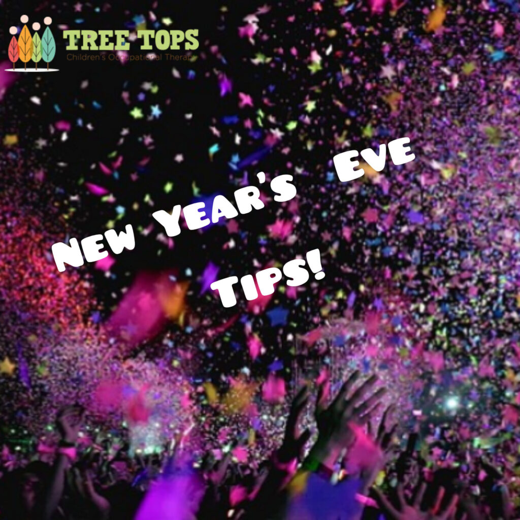 Sensory tips for New Year's Eve